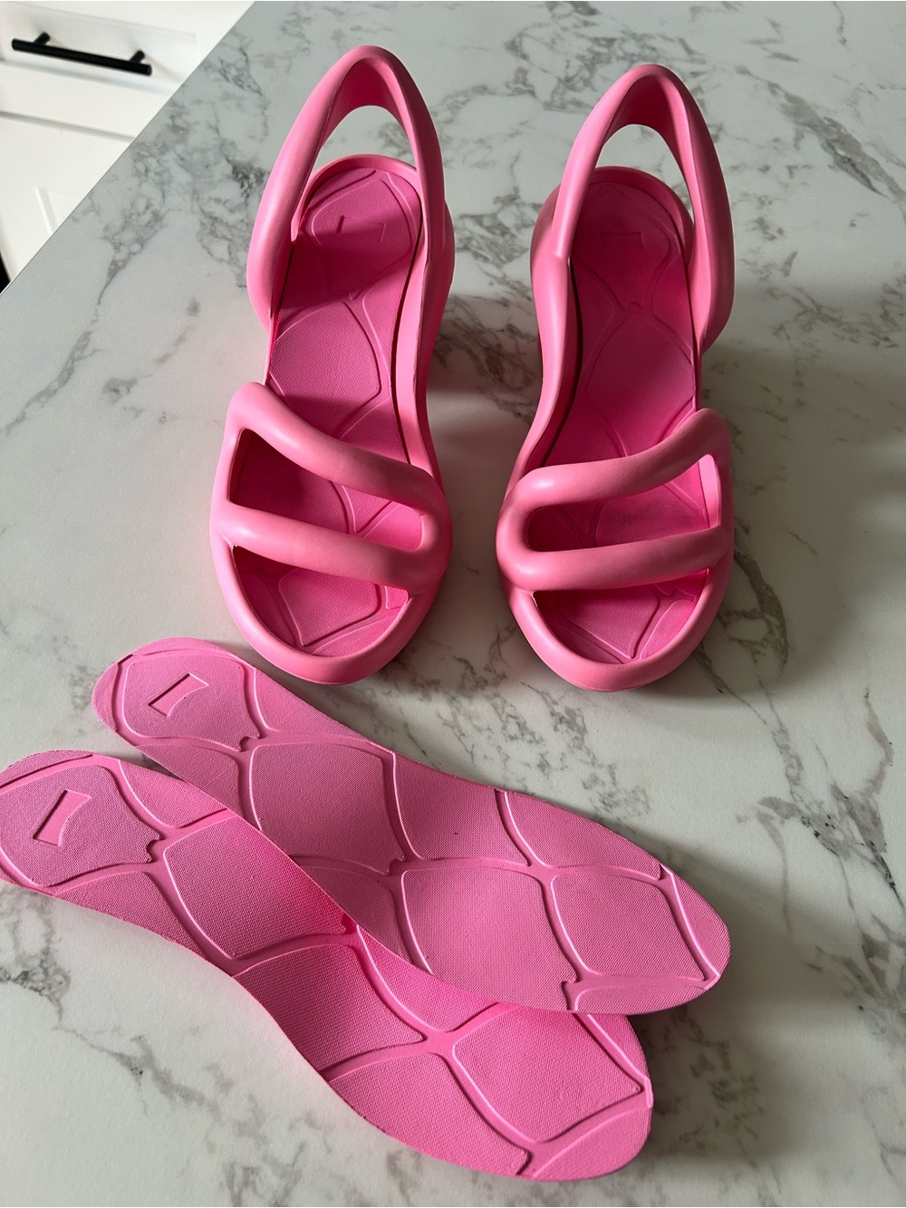 Camper Women's Pink Kobarah Sandals
